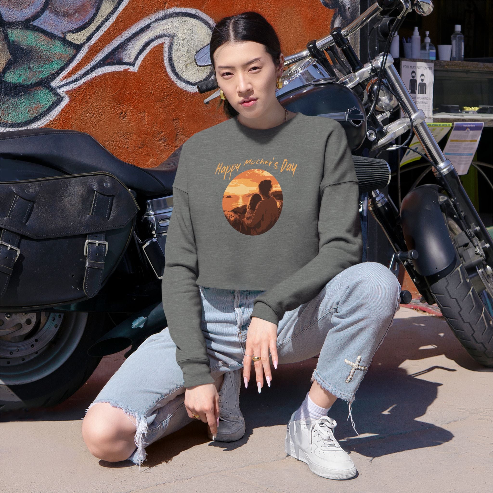 Mother’s Day Cropped Sweatshirt