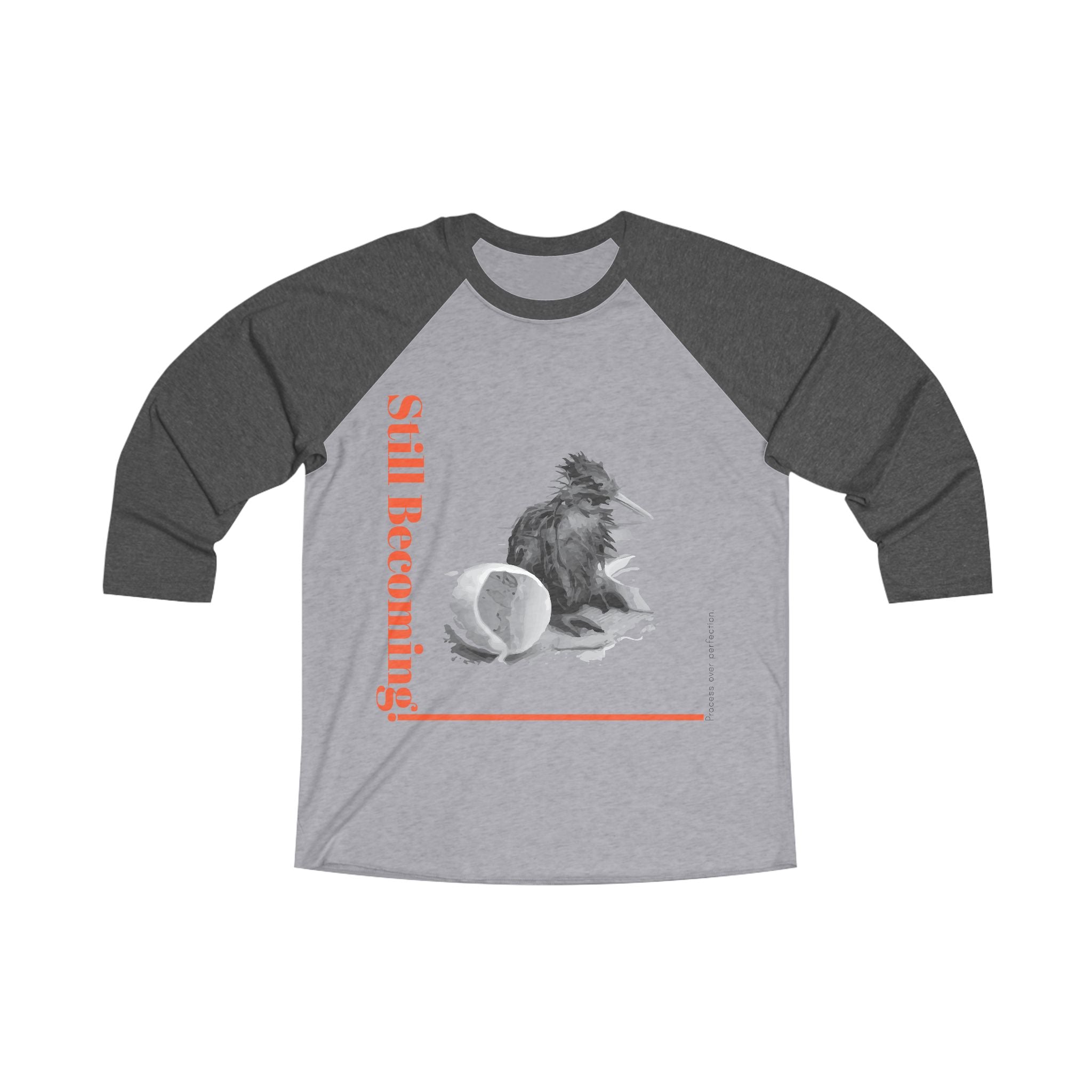 Still Becoming Raglan Tee Kiwi Hatch Graphic